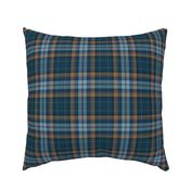 Cian / Carroll clan tartan, 6" weathered