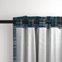 Cian / Carroll clan tartan, 6" weathered