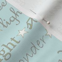 star light wonder - pale blue/green