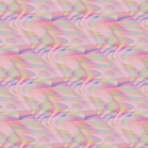 Pastel Pink Modern Swirls