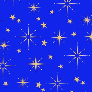 Holiday Stars - Blue