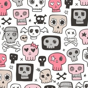 Skulls In Pink