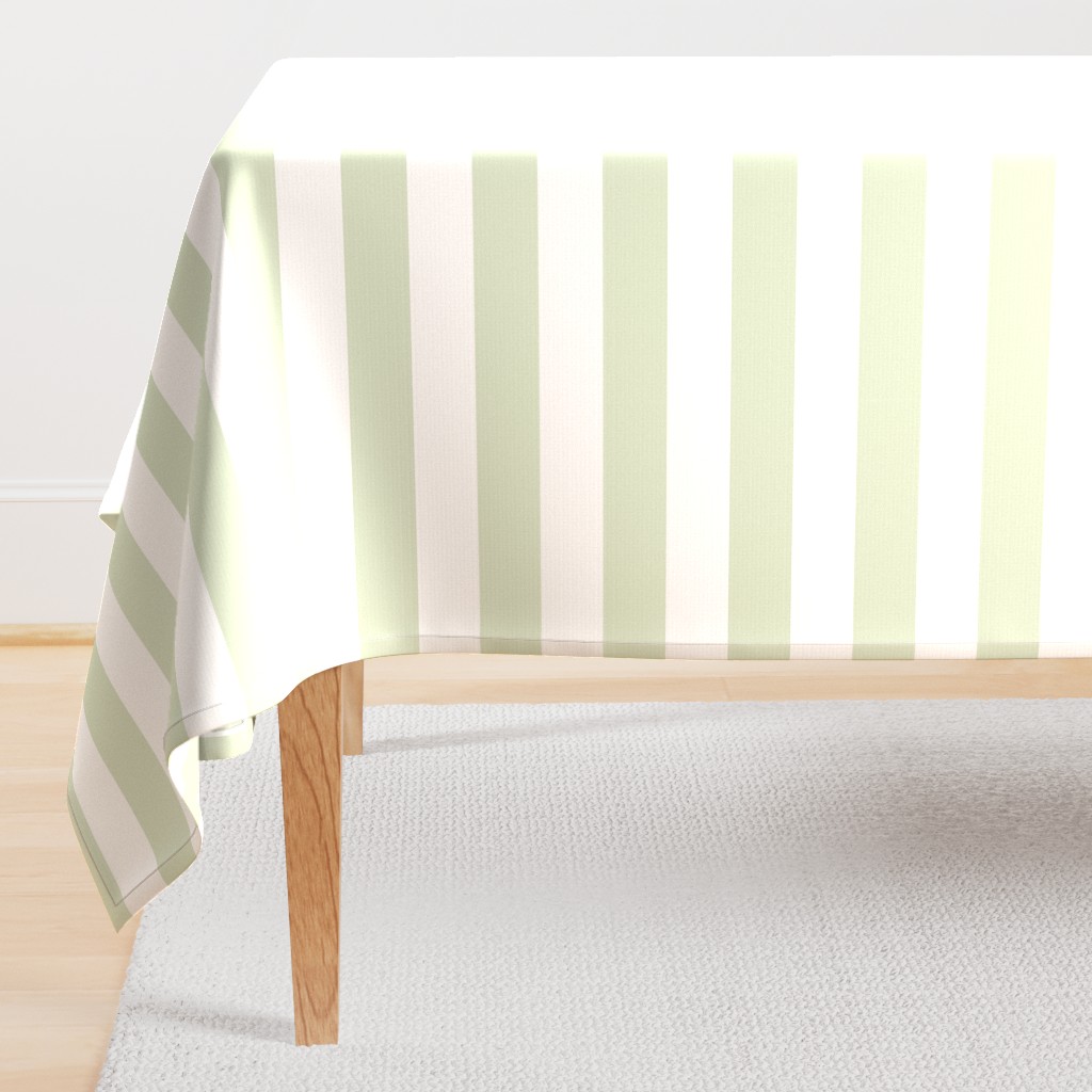 Bold Stripe in basil