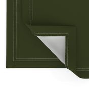 solid dark Christmascolors olive green (3E4524)