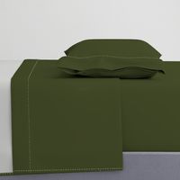 solid dark Christmascolors olive green (3E4524)