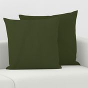 solid dark Christmascolors olive green (3E4524)