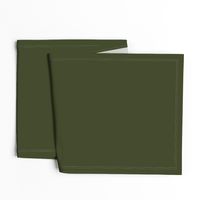 solid dark Christmascolors olive green (3E4524)