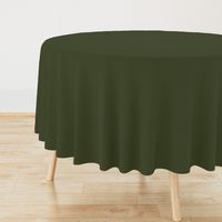 solid dark Christmascolors olive green (3E4524)