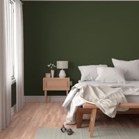 solid dark Christmascolors olive green (3E4524)