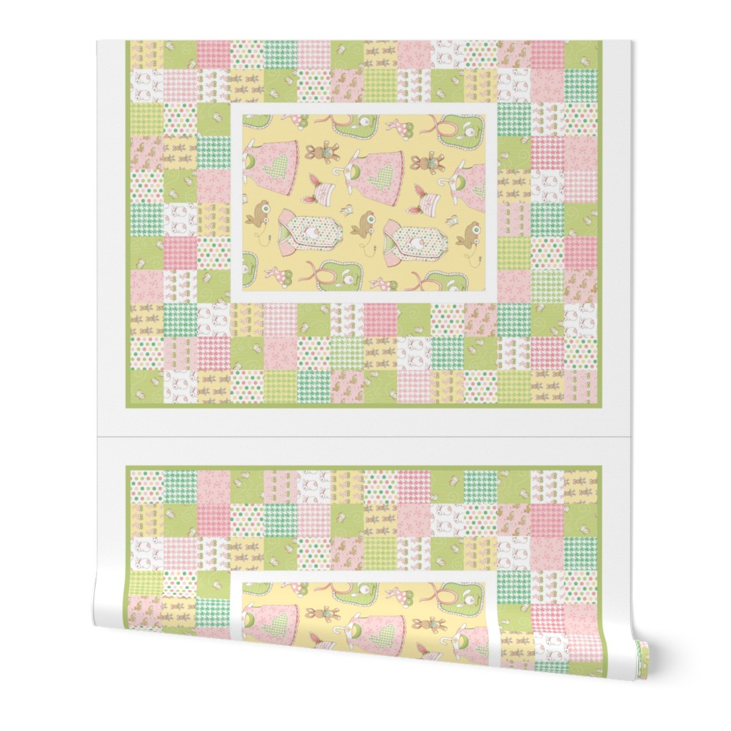 Cheater Quilt - Bunnies for Babies