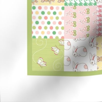 Cheater Quilt - Bunnies for Babies