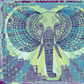 Elephant zen Okovango 64