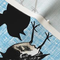 Willie Wagtails, tea towel calendar (traditional) by Su_G_©SuSchaefer