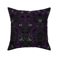 this is halloween! haunted house damask ~ Nightmare