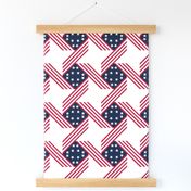 Stars and Stripes Ribbon Star