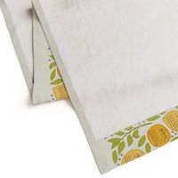 2024 Citrus Tea Towel - Beige