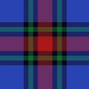 Clark / Clerk 1830 tartan, 6" bright, Wilson's of Bannockburn #06