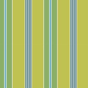 Blue and green stripe