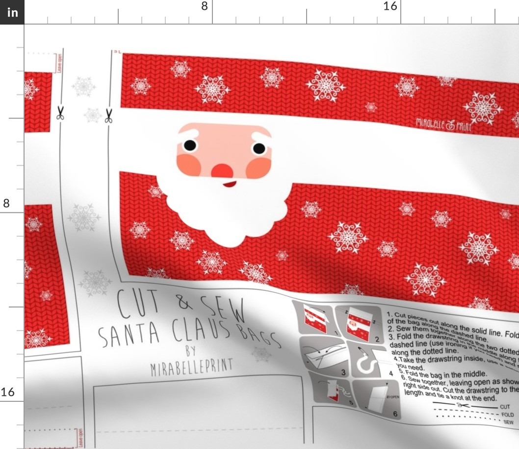 santa claus bag kit