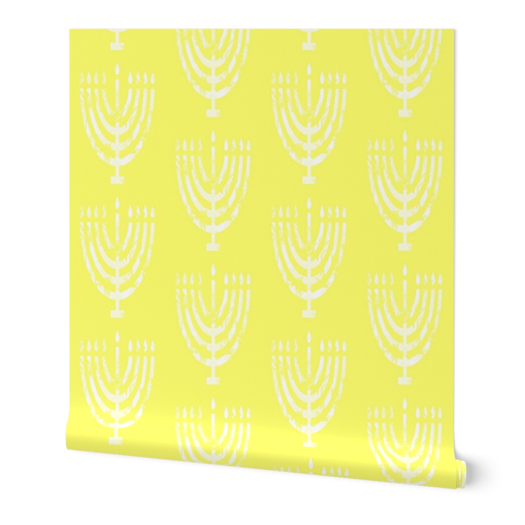 Lemon Menorah