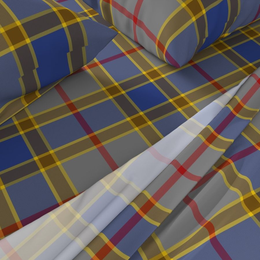 Balfour family tartan, 12"