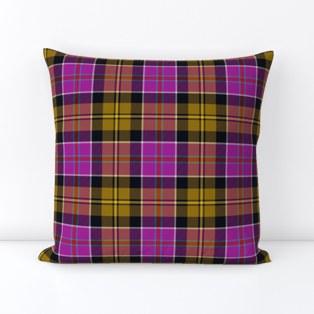 Culloden 1746 gold/purple tartan, 6"