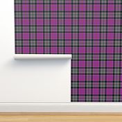 Culloden grey/purple tartan, 6"