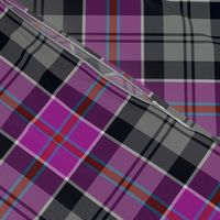 Culloden grey/purple tartan, 6"