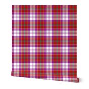 Culloden dress red district tartan, 6"