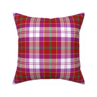 Culloden dress red district tartan, 6"