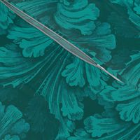 Classic Acanthus Leaves Teal