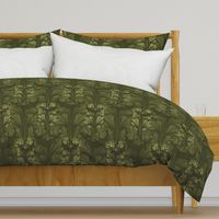 Classic Acanthus Leaves Olive V2