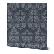 Classic Acanthus Leaves Grey