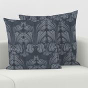 Classic Acanthus Leaves Grey