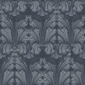 Classic Acanthus Leaves Grey