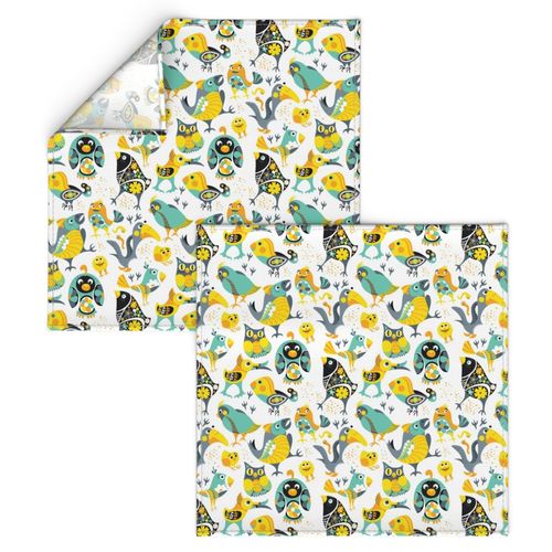 Silly Birds Pattern