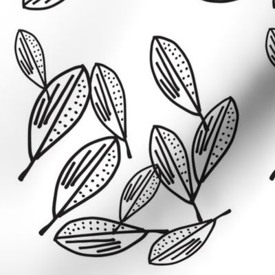 Doodlie Leaves