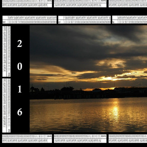 2016_Calendar - Sunset