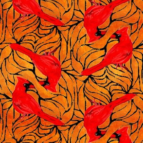 Cardinals on Orange