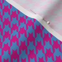 houndstooth-blue and pink