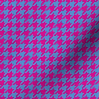 houndstooth-blue and pink