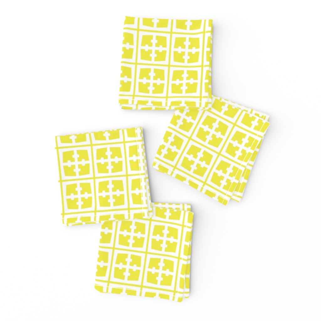 Breeze Block - Yellow