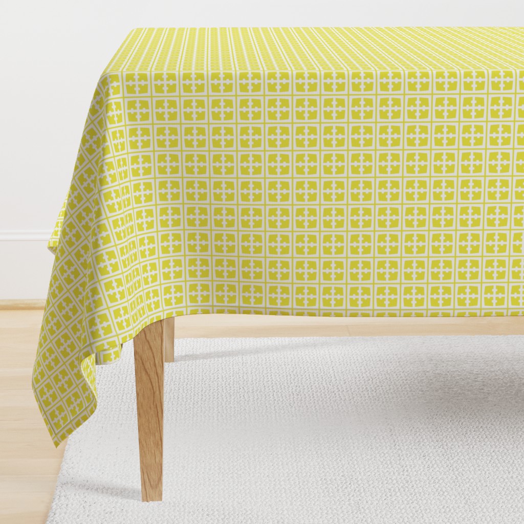 Breeze Block - Yellow