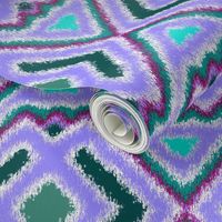 Double Diamond Ikat Lavender