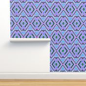 Double Diamond Ikat Lavender