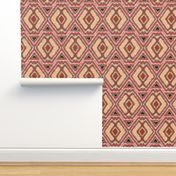 Double Diamond Ikat Cocoa