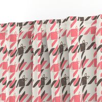 Bunny Houndstooth