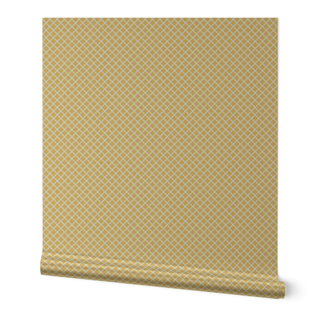 gold ivory little grid