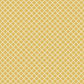 gold ivory little grid