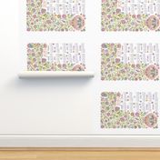 2019 Tea Towel Calendar-Let Your Soul Blossom and Grow-white background